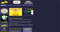 Desktop Screenshot of jonnyglow.com
